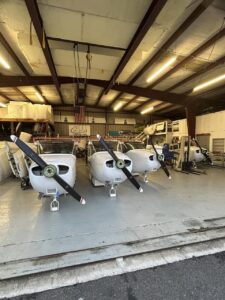 New Cessna aircraft being containerized by Neel Aviation for shipment to Türkiye