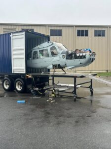 Aermacchi aircraft imported from South Africa for reassembly by Neel Aviation