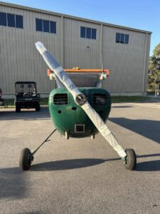 1946 Cessna 140 aircraft prepared for export shipment to France