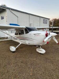 Diesel powered Cessna 172 prepared for export shipment to Germany for flight training